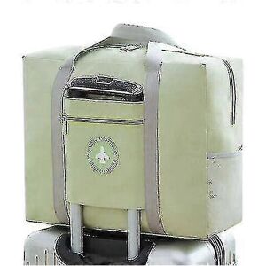 Unbranded Foldable Travel Bag Set of 2 Green, 40L Sports Gym Shoulder Bag, Hand Suitcase Unbranded Foldable Travel Bag Set of 2 Green, 40L Sports Gym Shoulder Bag, Hand Suitcase