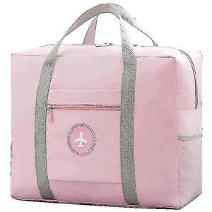 Unbranded Foldable Travel Bag Set of 2 Pink, 40L Sports Gym Shoulder Bag, Hand Suitcase Unbranded Foldable Travel Bag Set of 2 Pink, 40L Sports Gym Shoulder Bag, Hand Suitcase