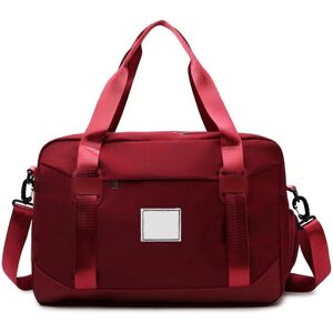 Unbranded Travel Bag Red, Women's Weekend Bag, Large Handbag with Shoe Compartment Unbranded Travel Bag Red, Women's Weekend Bag, Large Handbag with Shoe Compartment