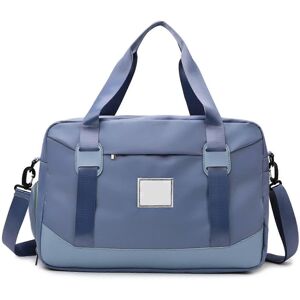 Unbranded Travel Bag Blue, Women's Weekend Bag, Large Handbag with Shoe Compartment Unbranded Travel Bag Blue, Women's Weekend Bag, Large Handbag with Shoe Compartment