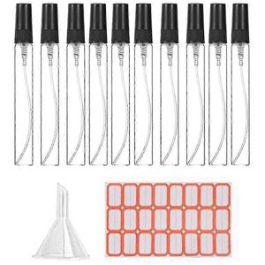 Unbranded Small Spray Bottles Set of 20, 10ml Perfume Bottles, Glass Travel Cosmetic Spray Unbranded Small Spray Bottles Set of 20, 10ml Perfume Bottles, Glass Travel Cosmetic Spray