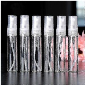 Unbranded Mini Refillable Glass Perfume Bottles Set of 5, 5ml Pump Atomizer, Travel Fragra Unbranded Mini Refillable Glass Perfume Bottles Set of 5, 5ml Pump Atomizer, Travel Fragra