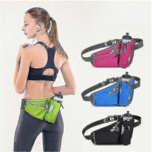 Unbranded Running Fanny Pack Black, Water Bottle Holder, Camping Hiking Fitness Waist Bag Unbranded Running Fanny Pack Black, Water Bottle Holder, Camping Hiking Fitness Waist Bag