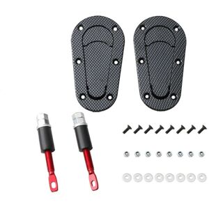 Kikidex (As show, One size) Carbon Fiber Style Universal Car Quick Release Hood Pin Lock Kikidex (As show, One size) Carbon Fiber Style Universal Car Quick Release Hood Pin Lock