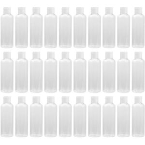 Unbranded Cosmetic Bottles Pack of 30, 100ml Refillable Shampoo Bottles, Travel Toiletry C Unbranded Cosmetic Bottles Pack of 30, 100ml Refillable Shampoo Bottles, Travel Toiletry C