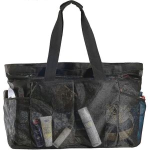 Unbranded Mesh Beach Bag with Zipper, Oversized Pool Bag with Pocket, Swimming Gear Tote Unbranded Mesh Beach Bag with Zipper, Oversized Pool Bag with Pocket, Swimming Gear Tote