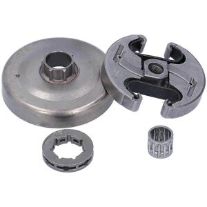 Kikidex (As show, One size) Clutch Sprocket Rim Bearing Kit Fit for Husqvarna 325 340 34 Kikidex (As show, One size) Clutch Sprocket Rim Bearing Kit Fit for Husqvarna 325 340 34