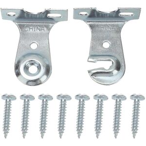 Kikidex (As show, One size) 2 Sets Roller Blind Brackets Household Curtain Accessories R Kikidex (As show, One size) 2 Sets Roller Blind Brackets Household Curtain Accessories R