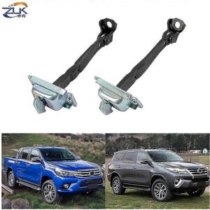 Kikidex (As show, Rear Left) Car Door Check Strap Hinge Stay Arm Stopper For Toyota HILU Kikidex (As show, Rear Left) Car Door Check Strap Hinge Stay Arm Stopper For Toyota HILU