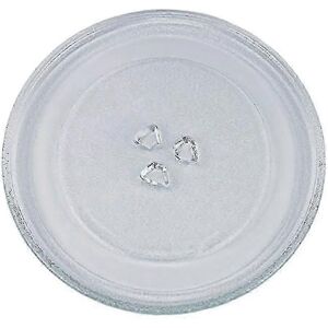 Kikidex (As show, One size) Universal Microwave Turntable Glass Plate With 3 Fixtures, 2 Kikidex (As show, One size) Universal Microwave Turntable Glass Plate With 3 Fixtures, 2