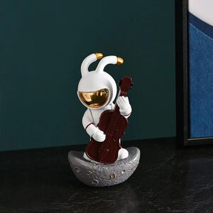 Kikidex (As show, One size) Creative Band Space Rabbit Astronaut Living Room Desktop Hom Kikidex (As show, One size) Creative Band Space Rabbit Astronaut Living Room Desktop Hom