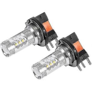 Kikidex (As show, One size) 2pcs 80w H15 Led Bulbs White Car Headlight Bulbs Led Daytime Kikidex (As show, One size) 2pcs 80w H15 Led Bulbs White Car Headlight Bulbs Led Daytime