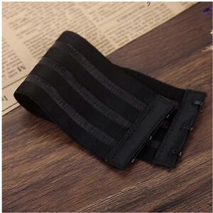 Kikidex (As show, Black) Women Bra Extender 1 Rows 3 Hooks Elastic Hollow Out Back Clasp Kikidex (As show, Black) Women Bra Extender 1 Rows 3 Hooks Elastic Hollow Out Back Clasp