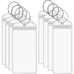 Unbranded Cruise Luggage Tags Set of 8, Waterproof Plastic Travel ID Labels Unbranded Cruise Luggage Tags Set of 8, Waterproof Plastic Travel ID Labels