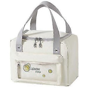 Unbranded Reusable Leakproof Insulated Lunch Bag, Children Adults Thermal Cooler Unbranded Reusable Leakproof Insulated Lunch Bag, Children Adults Thermal Cooler