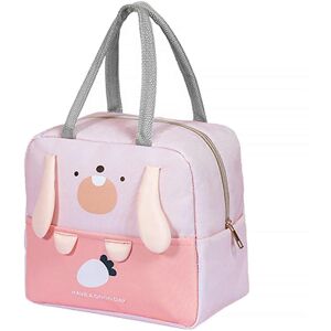 Unbranded Large Aluminum Lunch Bag Pink, Cartoon Animal Pattern, Thick Insulated Food Bag Unbranded Large Aluminum Lunch Bag Pink, Cartoon Animal Pattern, Thick Insulated Food Bag