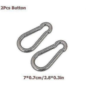 Kikidex (As show, 2Pcs Button) 2m-5m Gym Cable Wire Rope Heavy Duty Steel Replacement Pa Kikidex (As show, 2Pcs Button) 2m-5m Gym Cable Wire Rope Heavy Duty Steel Replacement Pa