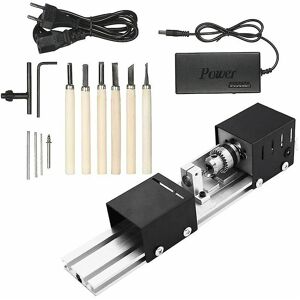 Kikidex (As show, One size) DIY Lathe Polishing Drill Rotary Tool, 100W Mini Beads Machi Kikidex (As show, One size) DIY Lathe Polishing Drill Rotary Tool, 100W Mini Beads Machi