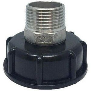 Kikidex (As show, One size) IBC Tank Adapter 1000L Stainless Steel Replacement Spout Fit Kikidex (As show, One size) IBC Tank Adapter 1000L Stainless Steel Replacement Spout Fit