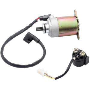 Kikidex (As show, One size) Starter Motor For Scooter Gy6 150cc Go Karts 125cc Atv Moped Kikidex (As show, One size) Starter Motor For Scooter Gy6 150cc Go Karts 125cc Atv Moped