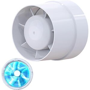 Kikidex (As show, One size) Fan Air extractor, economical 100mm, 12W/130m, axial extract Kikidex (As show, One size) Fan Air extractor, economical 100mm, 12W/130m, axial extract