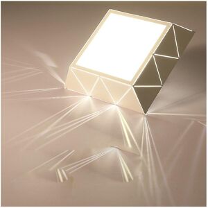 Kikidex (As show, One size) LED light small square Nordic fashion ceiling lamp corridor Kikidex (As show, One size) LED light small square Nordic fashion ceiling lamp corridor