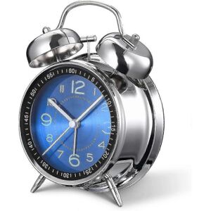 Kikidex (As show, One size) Loud Alarm Clock For Heavy Sleepers Adults,4 Inch Silent Non Kikidex (As show, One size) Loud Alarm Clock For Heavy Sleepers Adults,4 Inch Silent Non