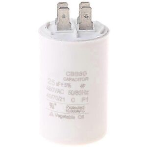 Kikidex (As show, One size) CBB60 AC450V 25UF 50/60Hz Capacitor Motor Conditioner Compre Kikidex (As show, One size) CBB60 AC450V 25UF 50/60Hz Capacitor Motor Conditioner Compre