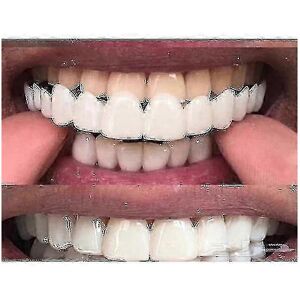 Kikidex (As show, Upper lower teeth) Upper/lower Comfort Fit Flex Whitening Denture Bra Kikidex (As show, Upper lower teeth) Upper/lower Comfort Fit Flex Whitening Denture Bra
