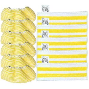 Kikidex (As show, One size) 11PCS Steam Mop Cloths Cover for Easyfix SC2 SC3 SC4 SC5 Han Kikidex (As show, One size) 11PCS Steam Mop Cloths Cover for Easyfix SC2 SC3 SC4 SC5 Han