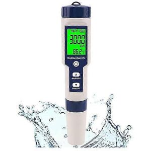 Kikidex (As show, One size) Pool Salt Tester, Digital Salinity Meter, High Accuracy 5 In Kikidex (As show, One size) Pool Salt Tester, Digital Salinity Meter, High Accuracy 5 In
