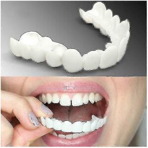 Kikidex (As show, Upper lower teeth) Upper/lower Comfort Fit Flex Whitening Denture Bra Kikidex (As show, Upper lower teeth) Upper/lower Comfort Fit Flex Whitening Denture Bra