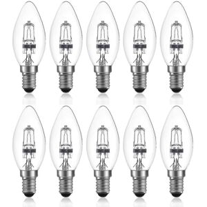 Kikidex (As show, One size) 42w E14 C35 Dimmable Halogen Bulb Ac 220-240v Warm White 270 Kikidex (As show, One size) 42w E14 C35 Dimmable Halogen Bulb Ac 220-240v Warm White 270