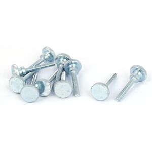 Kikidex (As show, One size) 10pcs M3x20mm Carbon Steel Thumb Screw Flat Knurled Head Thu Kikidex (As show, One size) 10pcs M3x20mm Carbon Steel Thumb Screw Flat Knurled Head Thu