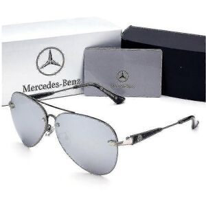 Kikidex (As show, Black gold) New Mercedes Benz Polarized Sunglasses Men's Frameless F Kikidex (As show, Black gold) New Mercedes Benz Polarized Sunglasses Men's Frameless F