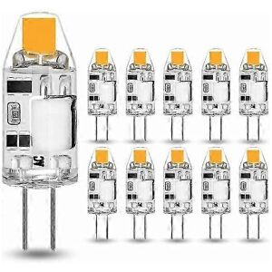 Kikidex (As show, One size) 10-pack G4 2W LED Bulbs - Replaces 20W Halogen - Warm White Kikidex (As show, One size) 10-pack G4 2W LED Bulbs - Replaces 20W Halogen - Warm White