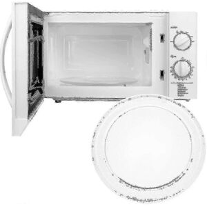 Kikidex (As show, One size) Universal Microwave Turntable Glass Dish With Stand, 245mm/2 Kikidex (As show, One size) Universal Microwave Turntable Glass Dish With Stand, 245mm/2