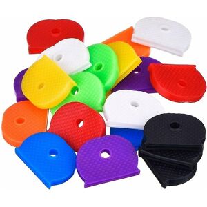 Kikidex (As show, One size) 32 pieces flexible key covers to easily recognize your keys Kikidex (As show, One size) 32 pieces flexible key covers to easily recognize your keys