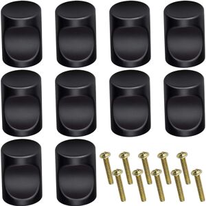 Kikidex (As show, One size) 10pcs Drawer Door Handle, Furniture Knob, Single Hole Round Kikidex (As show, One size) 10pcs Drawer Door Handle, Furniture Knob, Single Hole Round