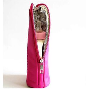 Unbranded Insulated Water Bottle Bag Rose Red, Travel Carry Pouch, Drink Container Holder Unbranded Insulated Water Bottle Bag Rose Red, Travel Carry Pouch, Drink Container Holder