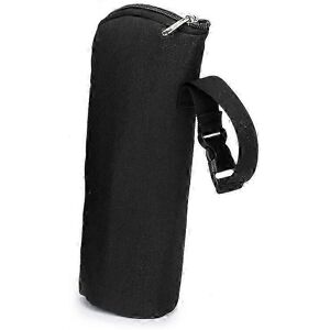 Unbranded Insulated Water Bottle Bag Black, Travel Carry Pouch, Drink Container Holder Unbranded Insulated Water Bottle Bag Black, Travel Carry Pouch, Drink Container Holder