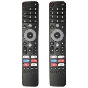 Kikidex (As show, One size) 2 Pcs Universal Smart TVs Remote Control for DEXP, Viomi, CH Kikidex (As show, One size) 2 Pcs Universal Smart TVs Remote Control for DEXP, Viomi, CH