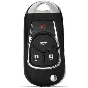 Kikidex (As show, One size) XKBU02EN Universal Wire Remote Key Fob Flip 4 Button for Sty Kikidex (As show, One size) XKBU02EN Universal Wire Remote Key Fob Flip 4 Button for Sty
