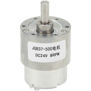 Kikidex (As show, One size) DC24V 8RPM Self Locking DC Gear Motor for Robot Kikidex (As show, One size) DC24V 8RPM Self Locking DC Gear Motor for Robot