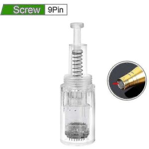 Kikidex (50pcs, Screw 24pins) 10/20/50pcs Microneedling Cartridge 9/12/36/42pin Nano Mic Kikidex (50pcs, Screw 24pins) 10/20/50pcs Microneedling Cartridge 9/12/36/42pin Nano Mic