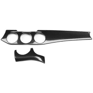 Kikidex (As show, One size) 2Pcs Dashboard Center Console Air Condition Outlet Panel Tri Kikidex (As show, One size) 2Pcs Dashboard Center Console Air Condition Outlet Panel Tri