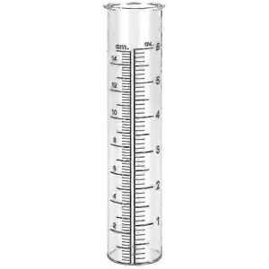 Unbranded Replacement tube for high-performance rain gauge (6 inches) - Glass water measur Unbranded Replacement tube for high-performance rain gauge (6 inches) - Glass water measur