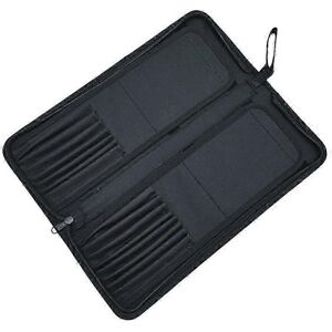 Unbranded 15-slot brush holder, durable roll-up canvas holder for artists, watercolor, oil Unbranded 15-slot brush holder, durable roll-up canvas holder for artists, watercolor, oil