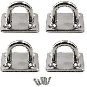Unbranded M8 ceiling hook, eyelet plate, 304 stainless steel wall hook (4 pieces) Unbranded M8 ceiling hook, eyelet plate, 304 stainless steel wall hook (4 pieces)