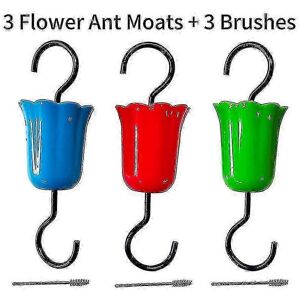 Unbranded Set of 3 TT nectar feeders for hummingbirds and orioles for outdoor use Unbranded Set of 3 TT nectar feeders for hummingbirds and orioles for outdoor use